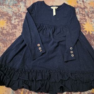 Matilda Jane Deep Blue Ruffle Dress